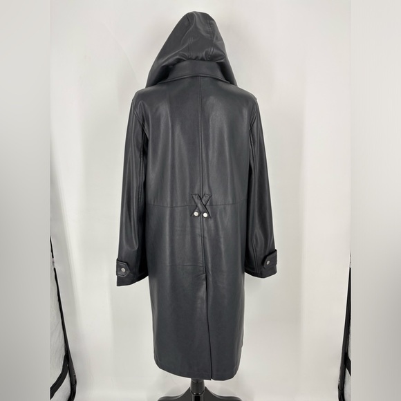 Avec Les Filles Women’s Navy Coat (B50) - Picture 4 of 10